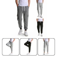 attractive fashion pants wide application wrinkle resistant trendy ankle tied sport trousers men trousers men pants
