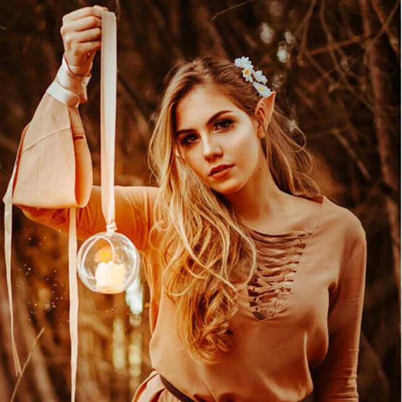 1 пара таинственные уши ангела эльфа сказочные аксессуары для косплея Хэллоуин