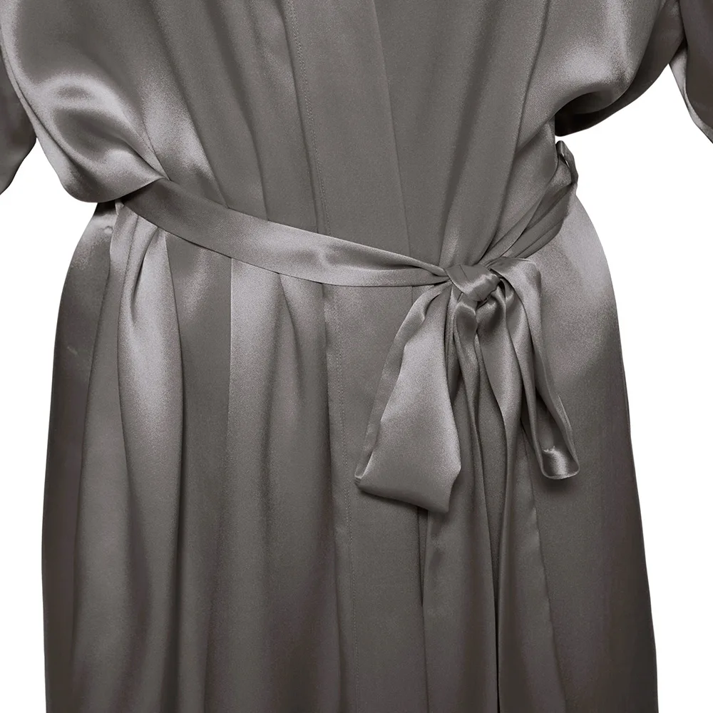 LILYSILK 100 Silk Robe Kimono Sleepwear Female 22 momme Long Sleeve Luxury Natural Women's Clothing Free Shipping