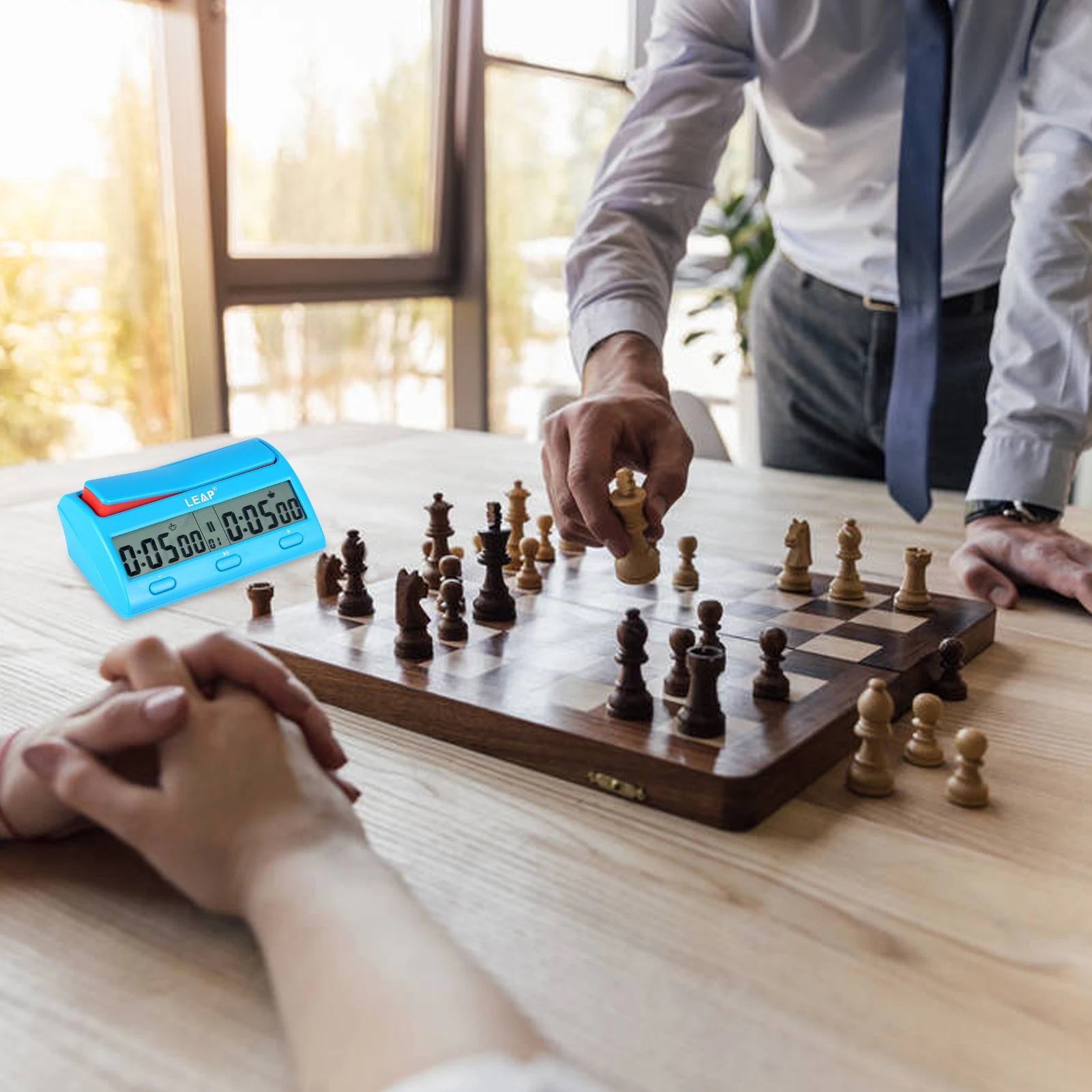 

Digital Chess Timer Multifunctional Chess Clock Two-player Chess Game Timer Digital Competition Board Game Clock