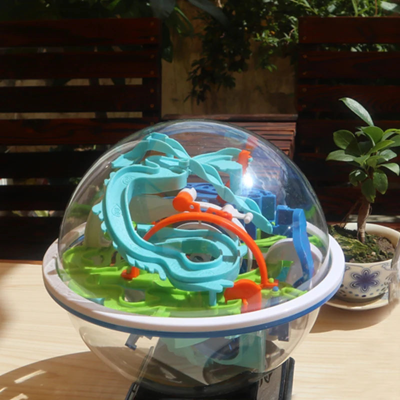 3d лабиринт с шариком шаг 110/158/167 шагов IQ баланс Perplexus магнитный шар Мраморная
