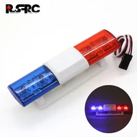 2 models rc car accessories led police flash light alarming light for 110 hsp kyosho traxxas tamiya axial scx10 d90 rc car part
