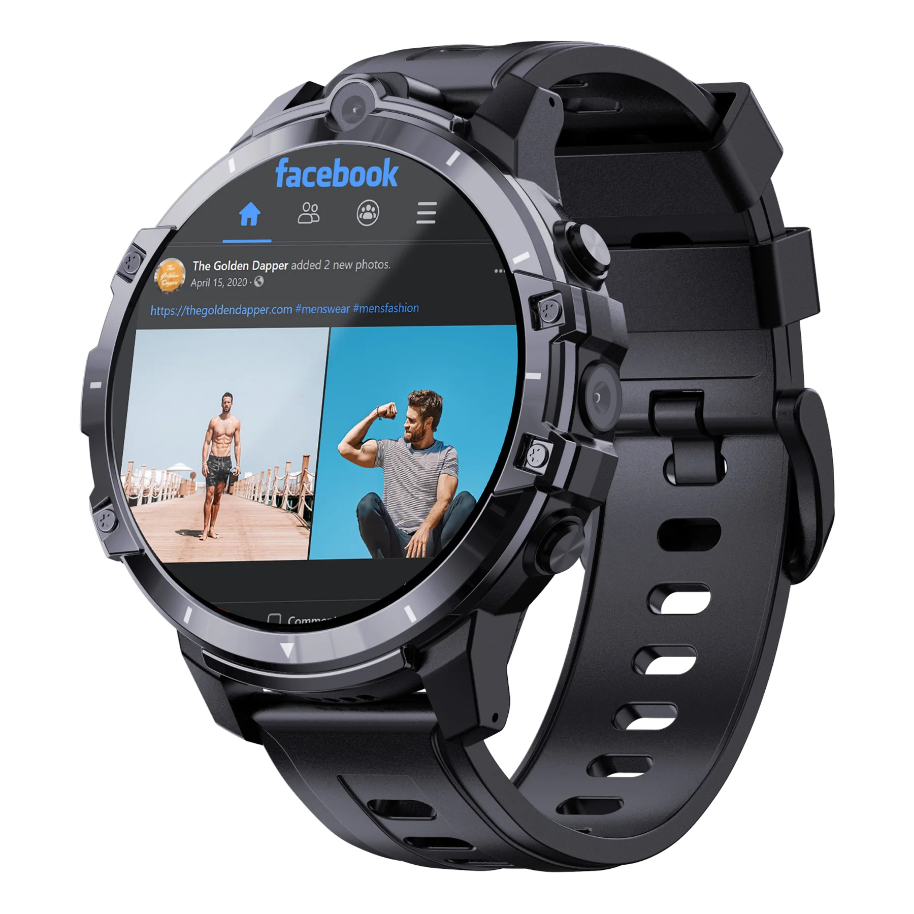 

Carkira Men 4G Smart Watch Smart Clock Sport Fitness Bracelet 1.6inch Smartwatch Support SIM Card GPS Adroid IOS WiFi