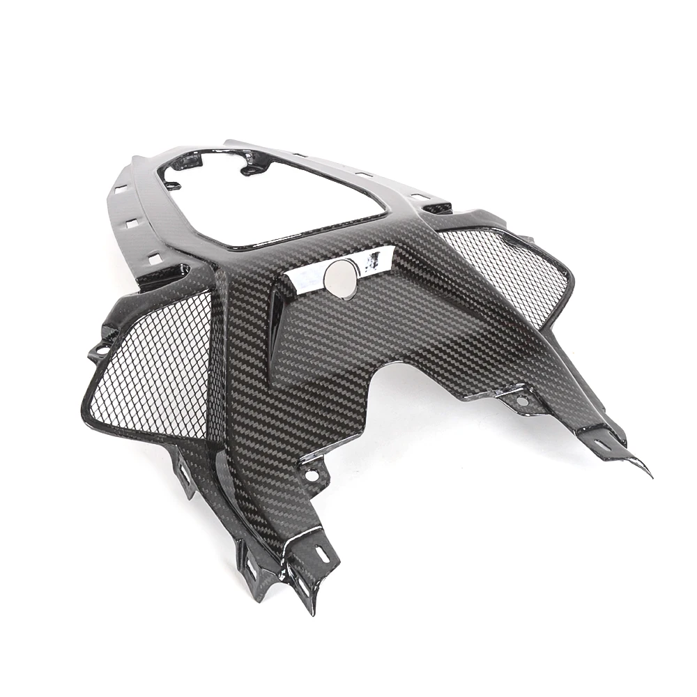 100% углеродное волокно обтекатель заднего сиденья мотоцикла блеск саржа для BMW