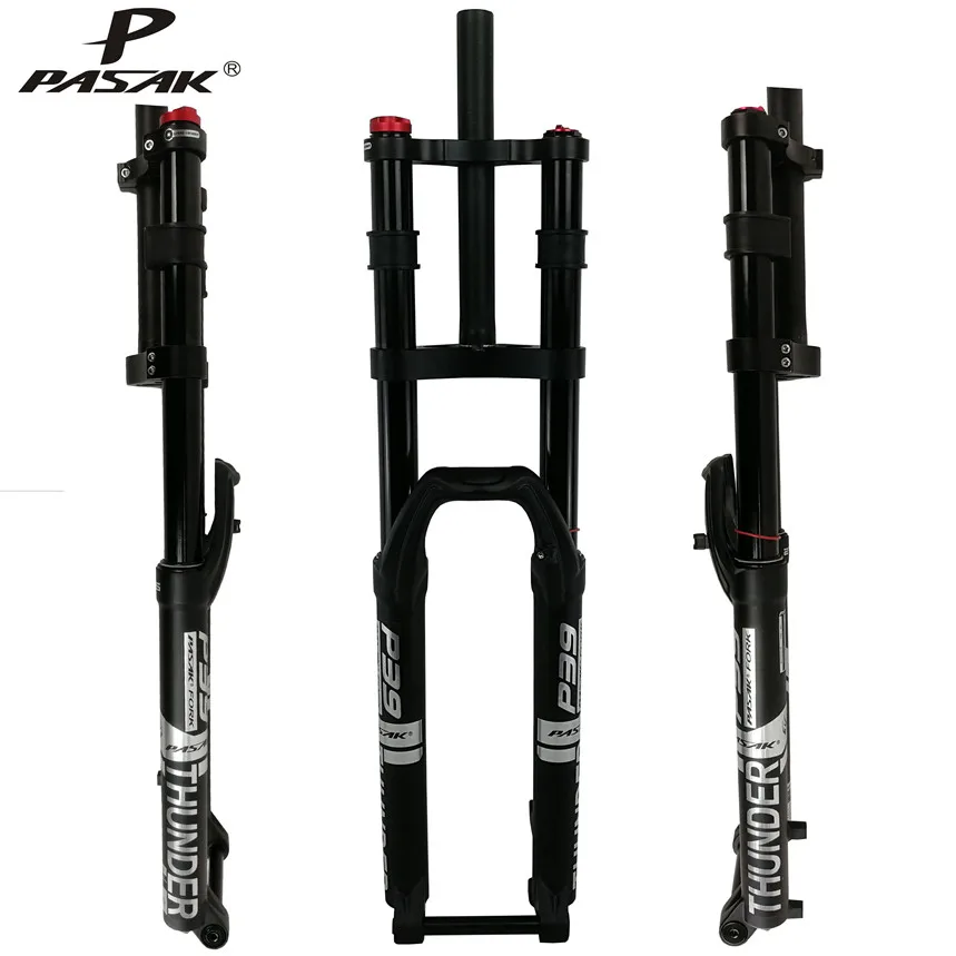 PASAK MTB велосипедная передняя вилка с двойным плечевым ремнем демпфирующая