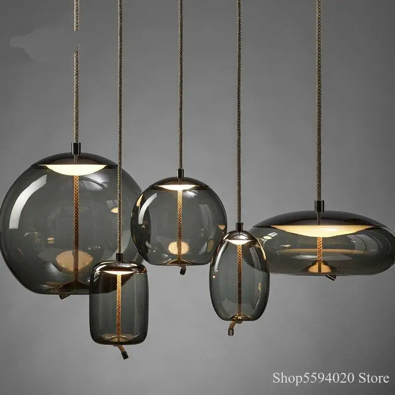 Скандинавские подвесные светильники с узлом прикроватные скандинавские