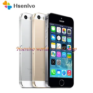 apple iphone 5s used 95 new unlocked cell phone 4 0 screen 1gb ram 16gb32gb64gb rom touch id fingerprint free global shipping