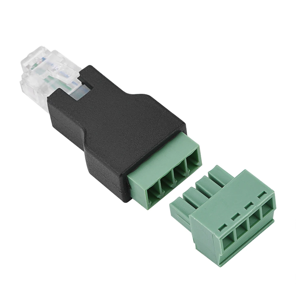 SOONHUA конвертер адаптер соединитель Ethernet конвертеры RJ11 6P4C папа к 4 контактный