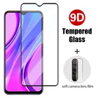 Защитное стекло для экрана камеры, для Redmi Note 10, 9, 8, 7 Pro, 10, 9, 8, 9S, 10S, Xiaomi Redmi 9, 9T, 9A, 9C, NFC, 2 в 1