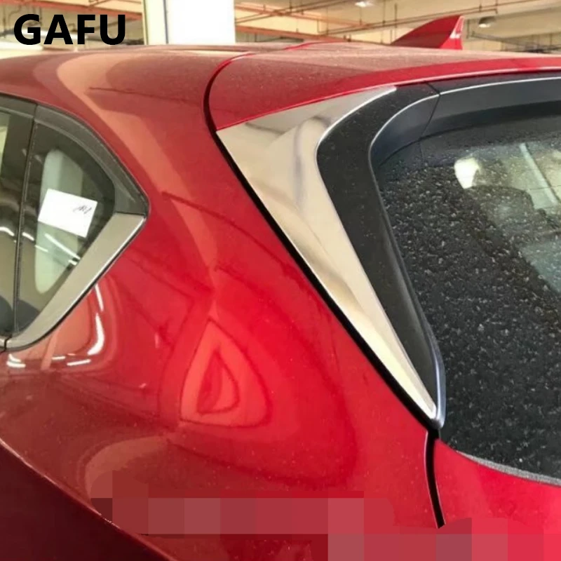 Для MAZDA CX-5 CX5 2021 задний спойлер из АБС-пластика боковая крышка задняя треугольная