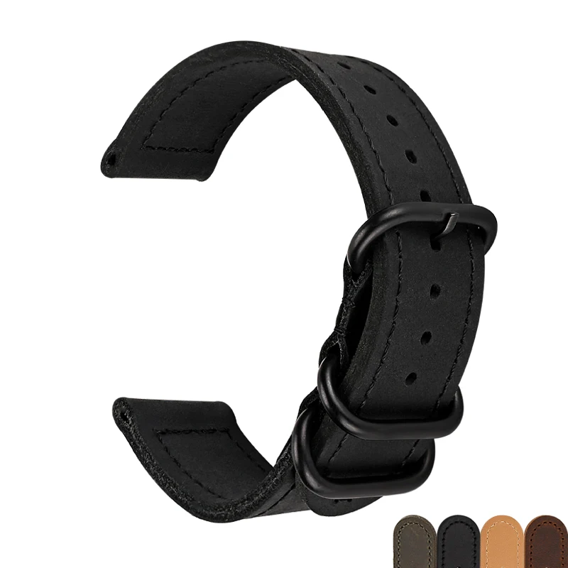 Ремешок кожаный для мужских и женских часов модный аксессуар Panerai часы браслет