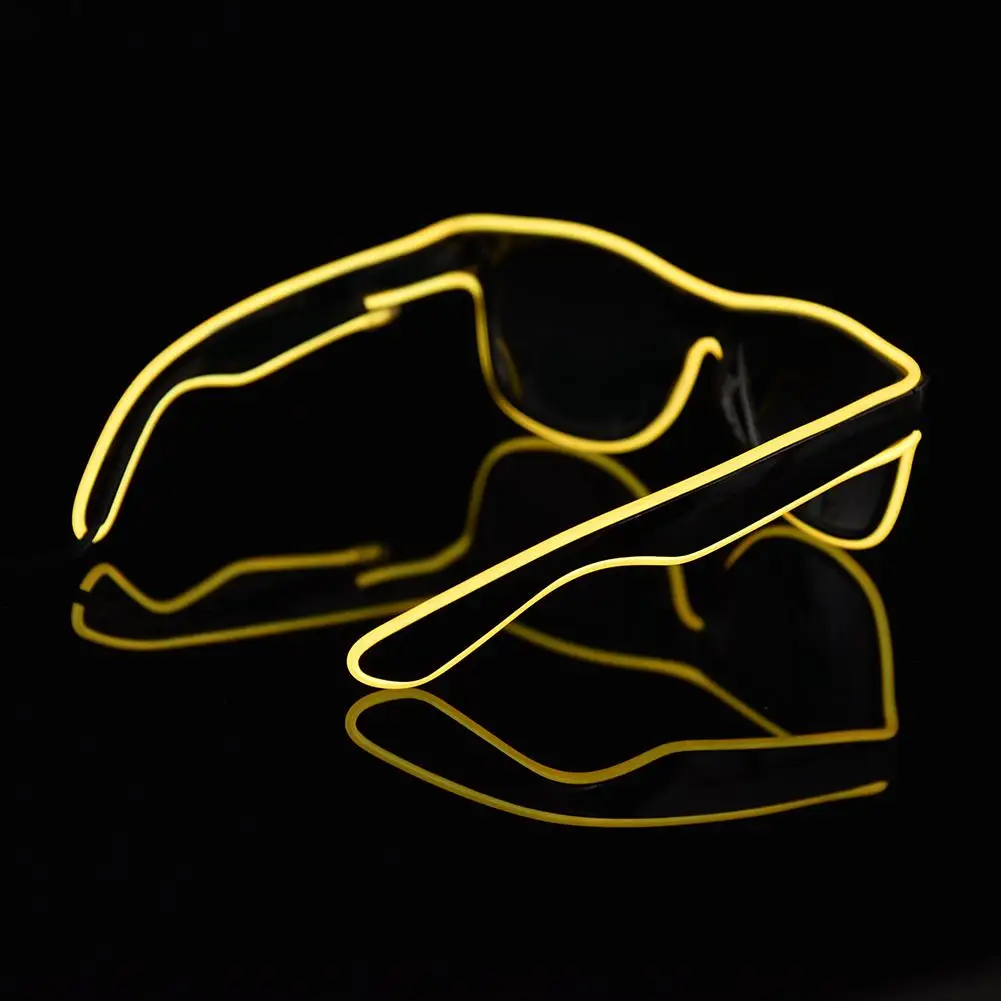 Стандартный светящийся светодиодный светильник неоновый очки для танцев