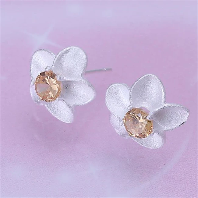 Женские серьги с желтым камнем | Украшения и аксессуары