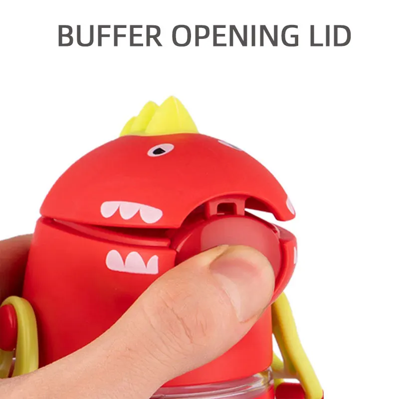 Новый детский соломенный чайник с плечевым ремнем портативная школьная