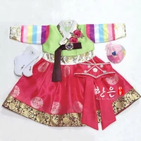 korean tradtional girl hanbok dress kids birthday party korean hanbok dolbok new