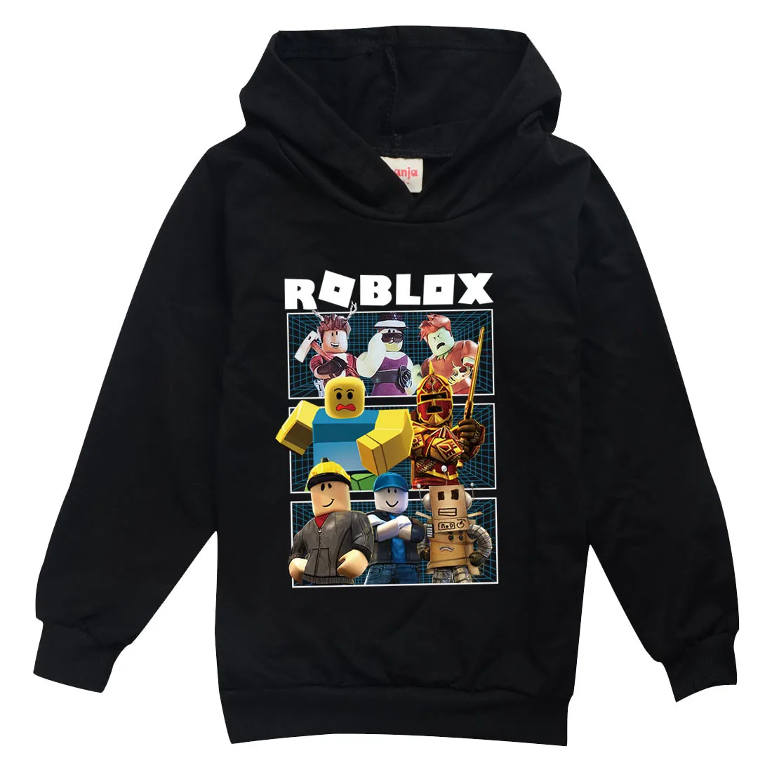 Толстовки Roblox футболка одежда для мальчиков толстовка с длинным рукавом свитер