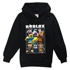 Толстовки Roblox, футболка, одежда для мальчиков, толстовка с длинным рукавом, свитер для подростков, толстовка, осень-весна, детские топы для девочек, детская одежда
