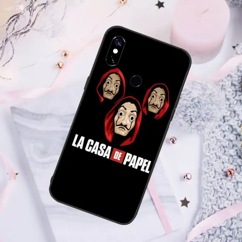

TV La Casa papel Money Phone Case For Xiaomi Redmi note 8 9 pro Mi Note 10 Lite . If you choose any models, please leave message