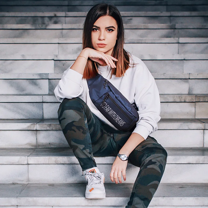 

2021 Fanny Pack Waist Bag Sport Waistbag Beach Hip Bum Zip Waistbags Women Belt Bag Waistbags for Girls Purse Chest Should Pack