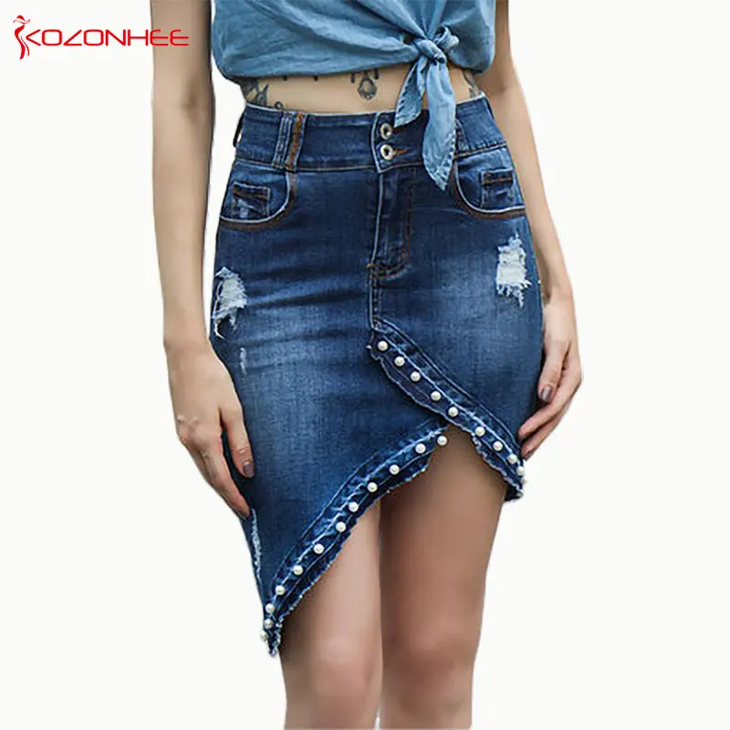 Embroidered Flares Women Skirt For Female  #078