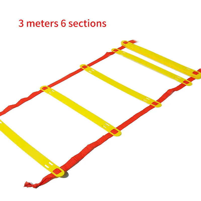 

6/8/10/12/13 Rung Nylon Straps Agility Ladder Training Stairs Soccer Football Speed Training Sports Staircase Ladder Equipment