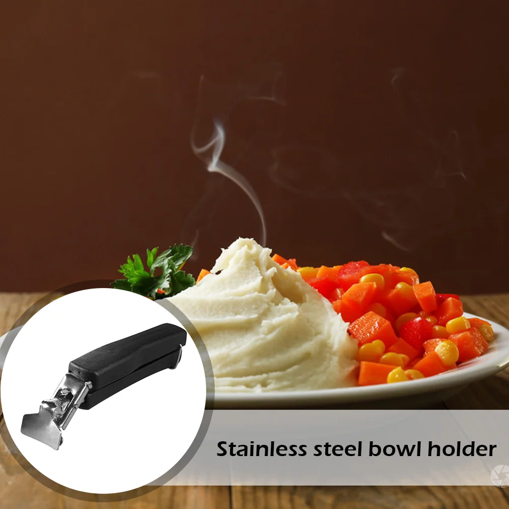 

Stainless Steel Holder Carrier Clamp Bowl Gripper Clip Kitchen Anti Scald Hot Plate Bowl Dish Pot Clip Handle