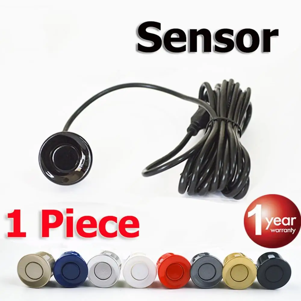

22mm Car Parking Sensor Black Red Blue Silver Gold White Gray Champagne Gold Color for 22mm Sensor Kit Monitor Reverse System