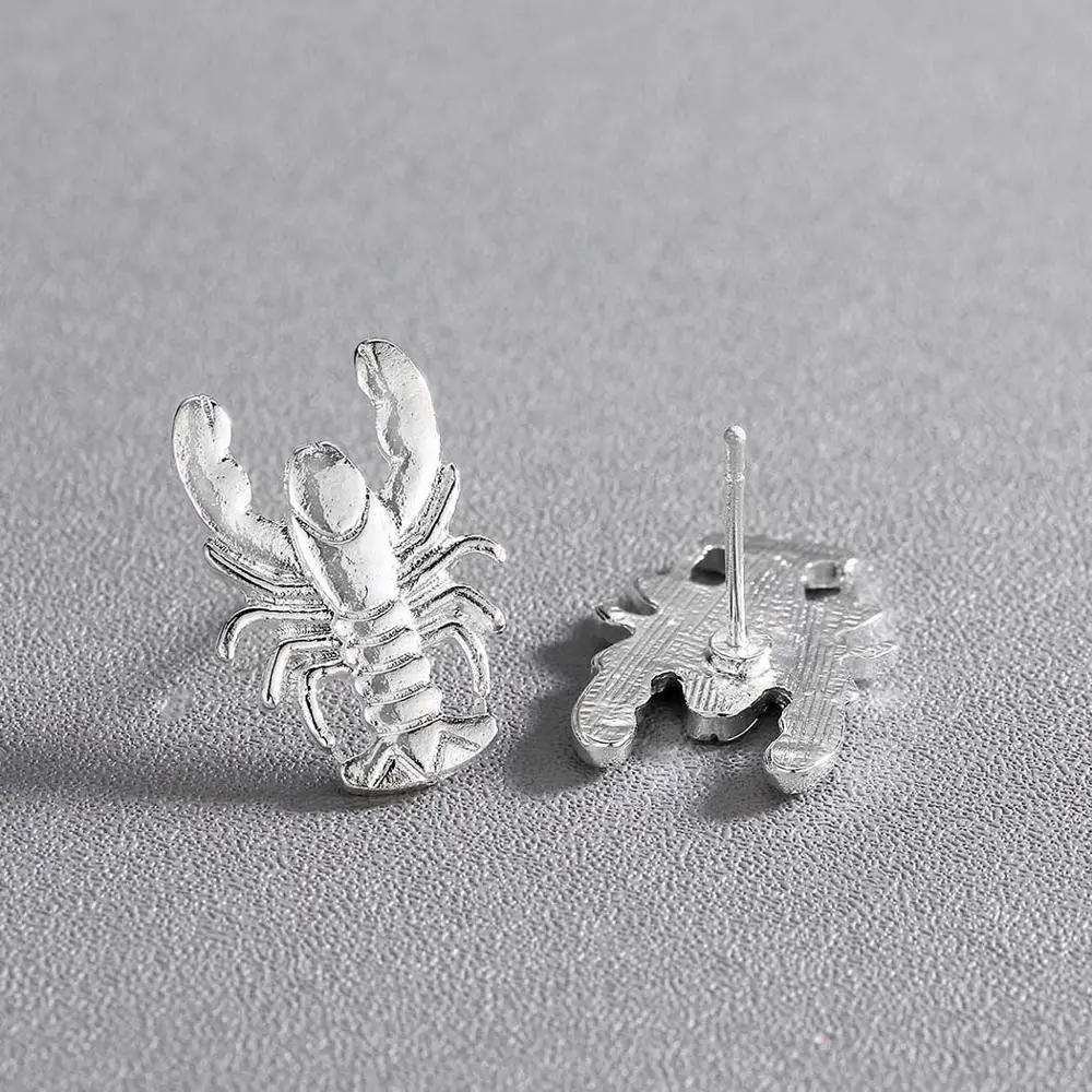 Женские винтажные серьги гвоздики Chandler большие в стиле бохо эффектные летние