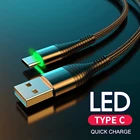 Быстрая зарядка 3,0 USB Type-C кабель подходит для Huawei P30 Samsung Galaxy Note 9 Xiaomi Redmi мобильный телефон для быстрой зарядки и передачи данных USB-C провода