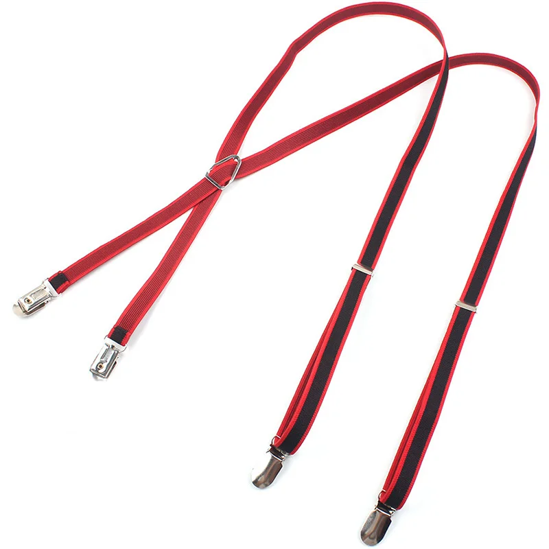 Подтяжки X-type женские и мужские 4 клипсы Ширина 1 5 см | Аксессуары для одежды