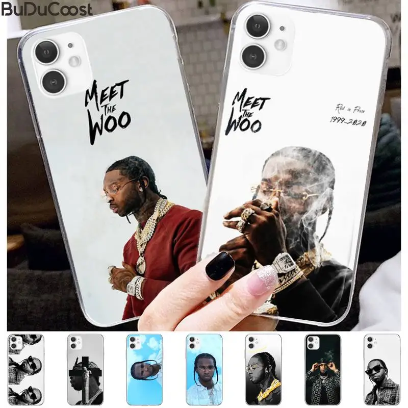Riccu Rapper Pop Smoke чехол для телефона iphone 11 Pro11 Pro Max X 8 7 6 6S Plus 5 5S SE cass|Бамперы| |