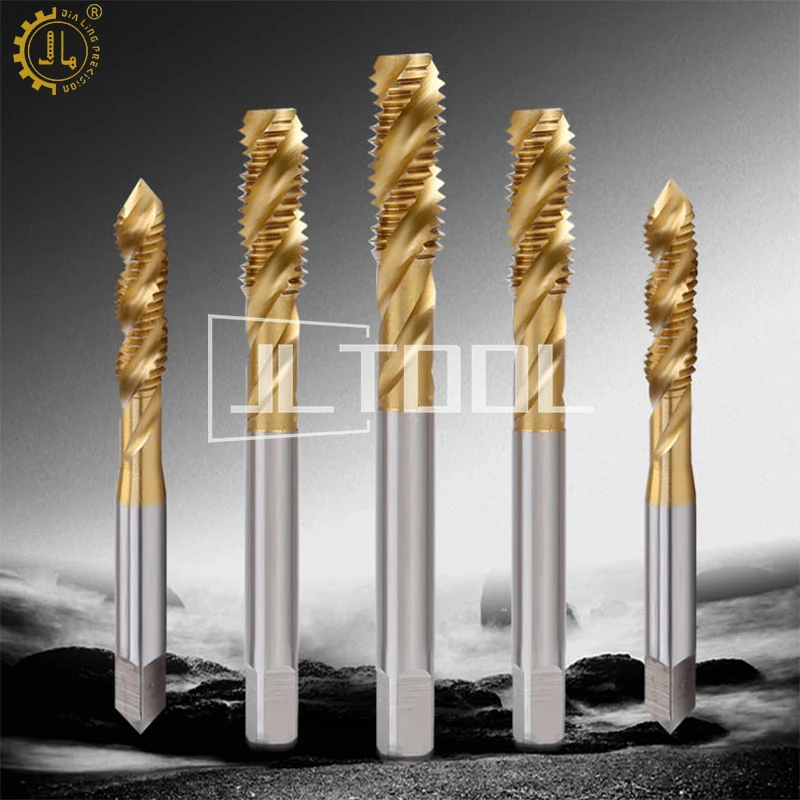 

High Quality Multi-functional With Heat And Wear Resistance Spiral Flute Tap For Stainless Steel HSS