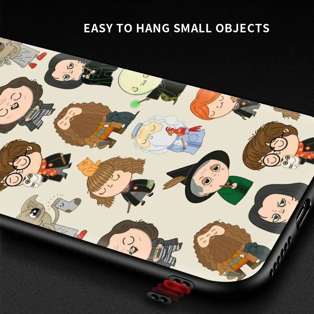 

Harries Art Potter Phone Case For Xiaomi Redmi Note 9S 8 8T 9 7 Pro 7A 8A 9A 9C 6A K30 K20 Pro Silicon Black Shell Cover