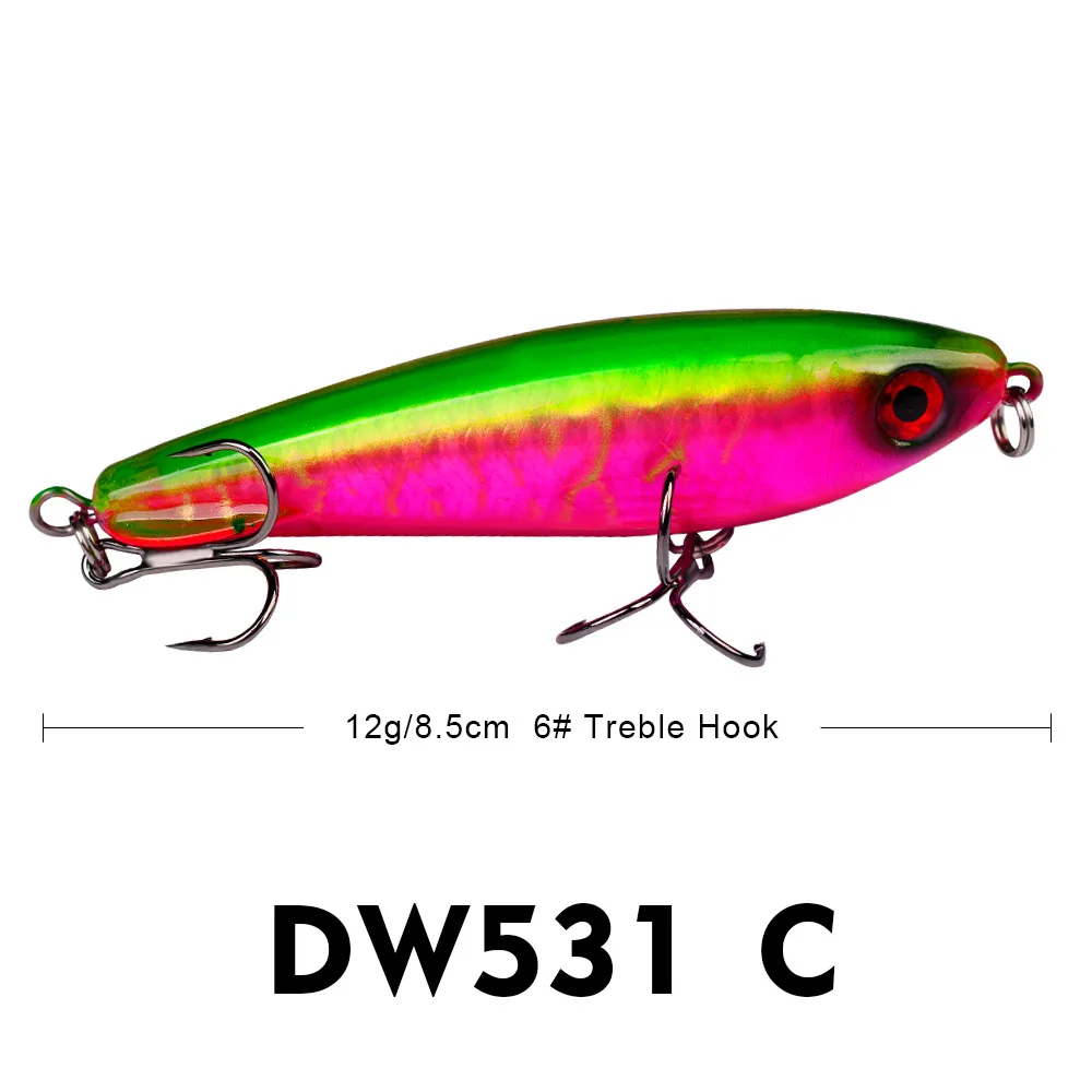 8.5cm 12g Rattling And Vib For Winter Crankbaits Fishing Tackle Lure VIB Hard Artificial Bait Sinking Wobblers For Pike