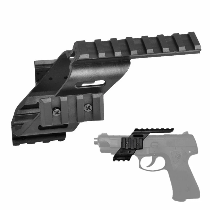 

NEW Universal Tactical Plastic Flashlight Rail Mount Gun Light Mount Hunting Airsoft Glock 17 5.56 1911