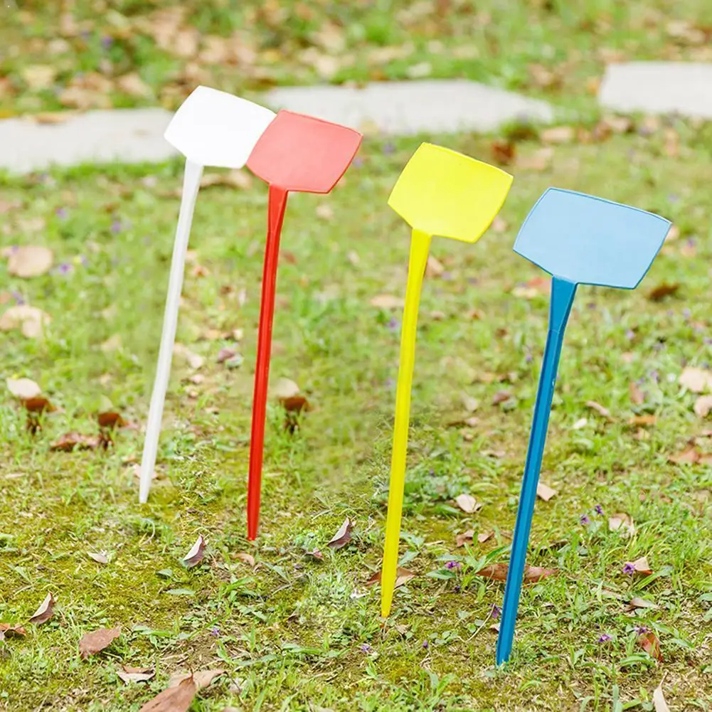 

10pcs 30cm T-type Plastic Nursery Garden Plant Label Waterproof Place Sign Gardening Insert Label Sign Integrated Custom La F4V1