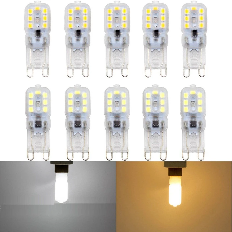 

10 X G9 5W LED Dimmable Capsule Bulb Replace Light Lamps AC220-240V