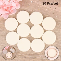 10pcslot makeup air cushion soft sponge puff pro dry wet concealer foundation smooth powder cosmetic kit tool