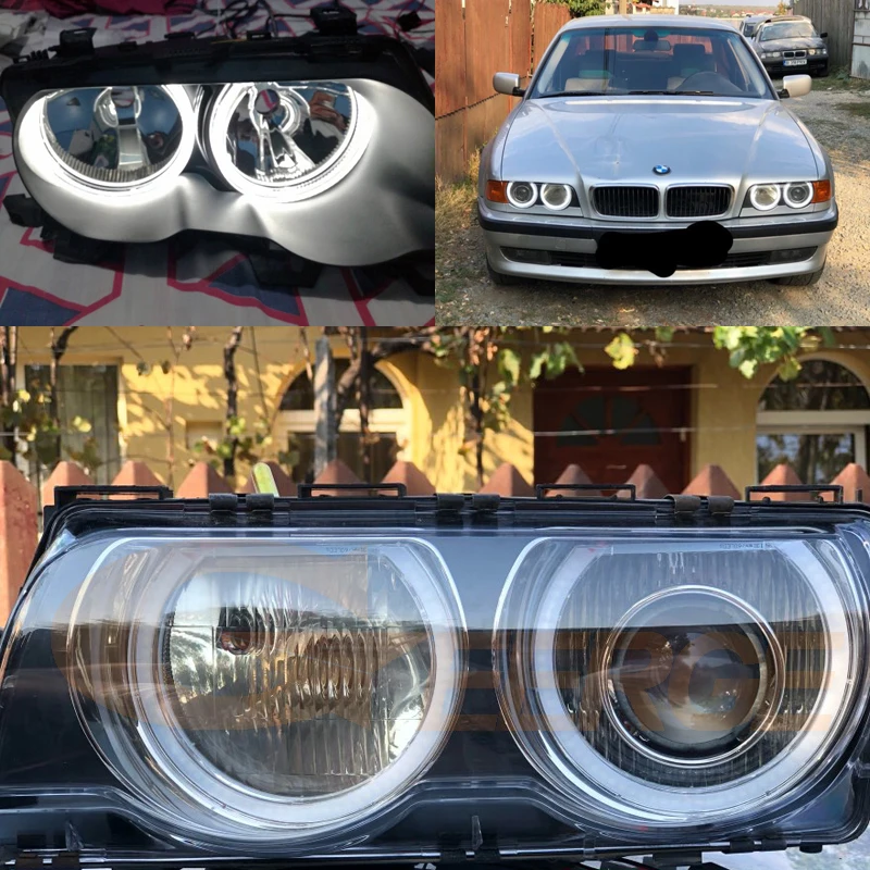 Для BMW E46 E36 E38 E39 131 146 отличный стиль DTM ультра яркий светодиодный ангельские глазки