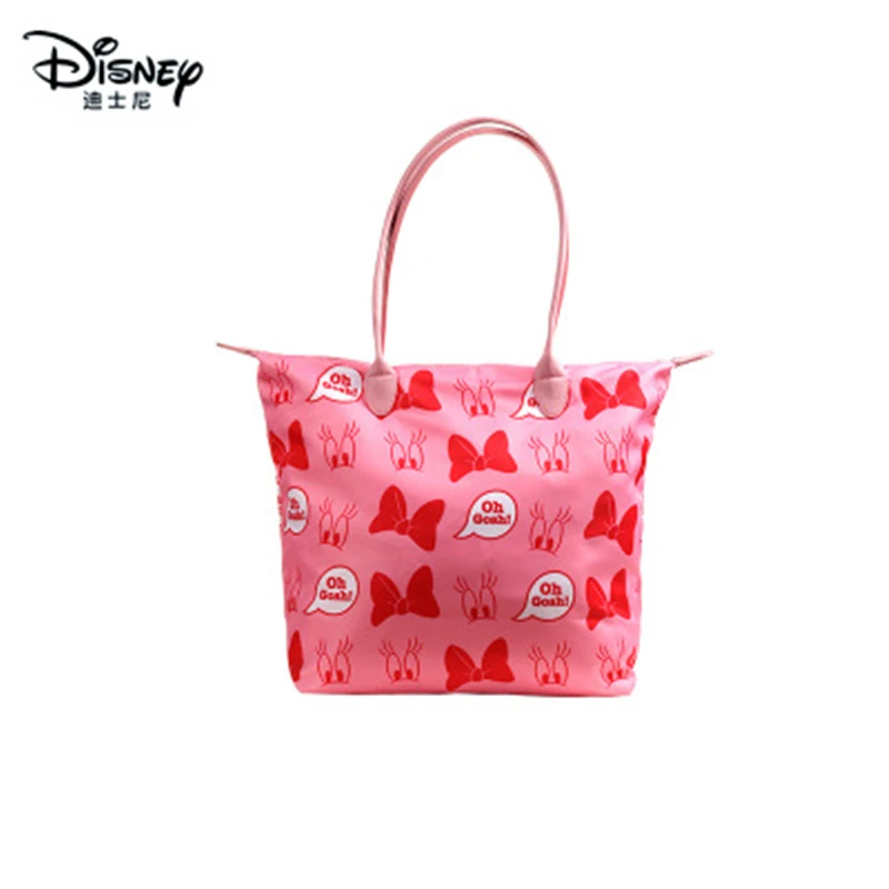 

Disney Mickey Mouse Handbags Shoulder Cartoon Lady Tote Large Capacity Bag Women Waterproof Bag Fashion Hand Travel Beach Bag