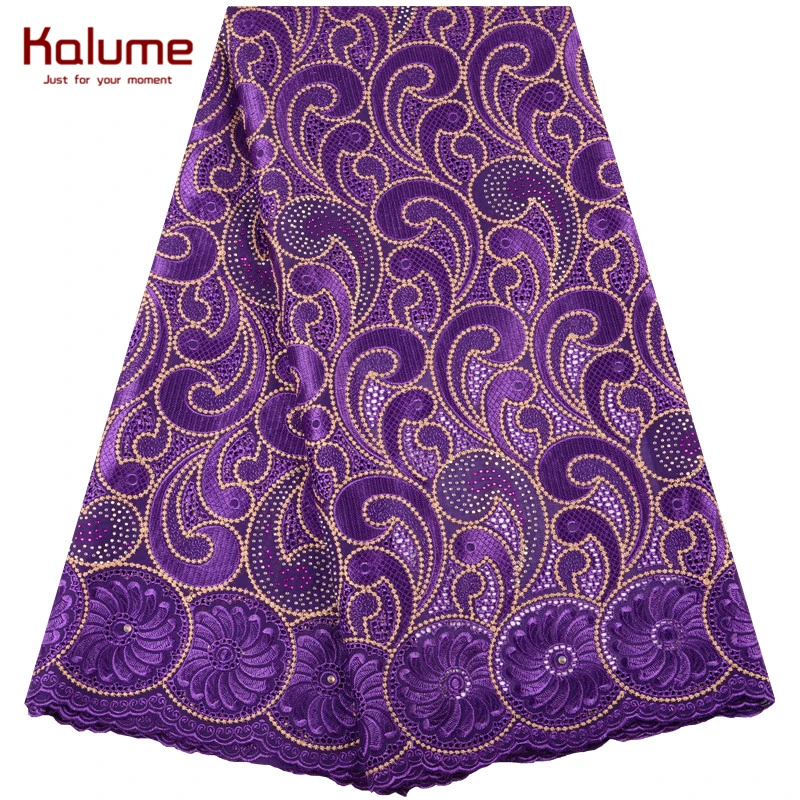 Африканская кружевная ткань Kalume 2021 швейцарская для шитья платья африканская