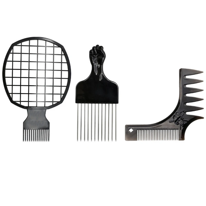 2021 Африканский парикмахерский спиральный волнистый вьющийся гребень для волос