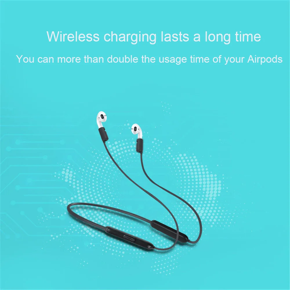 Беспроводной держатель для наушников шнур защиты от потери Силиконовый Шнур iphone