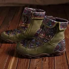 Осенне-зимние женские ботинки 2021 новые ботинки мартинсы с круглым носком на низком каблуке с боковой молнией женские нескользящие износостойкие замшевые ботильоны