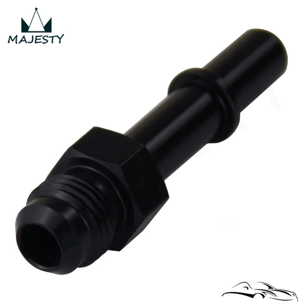 

Fuel Adapter Fitting AN6 to 5/16 Quick Connect Male Fitting Adapter Push On EFI
