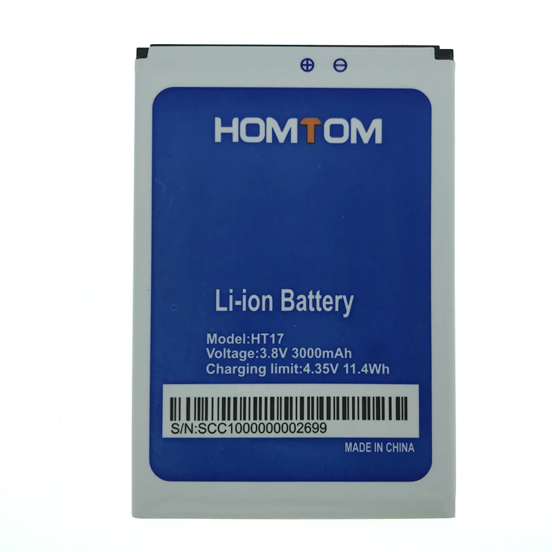 Аккумулятор HT17 для телефона 2 шт. 3000 мАч 100% оригинал высокое качество есть в