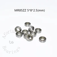 miniature bearing mr85zz 10 pieces 582 5mm free shipping chrome steel metal sealed high speed mechanical equipment parts