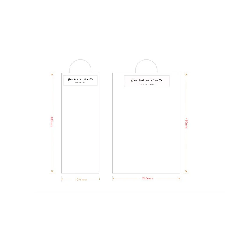 Прозрачная Сумка-тоут из ПВХ в виде Розы подарочные пакеты коробки для цветов