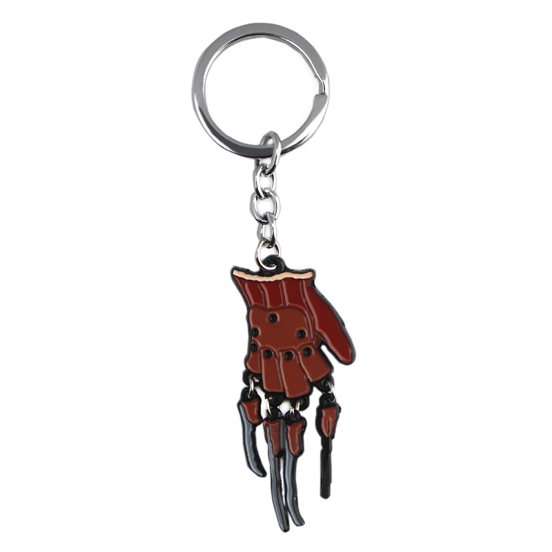 8 P3879 Dongmanli Stephen King's It Key Holder Милая эмалированная металлическая подвеска автомобильный брелок для ключей подарки - Цвет: 8