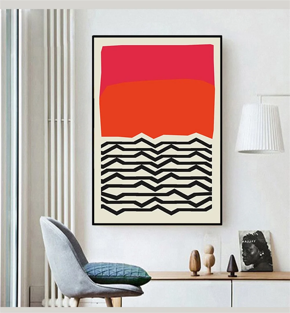 

Wall Art Canvas Painting Home Decoration Modern Multicolored Abstract Geomotric Picture Prints Nordic Posters Modern Living Room
